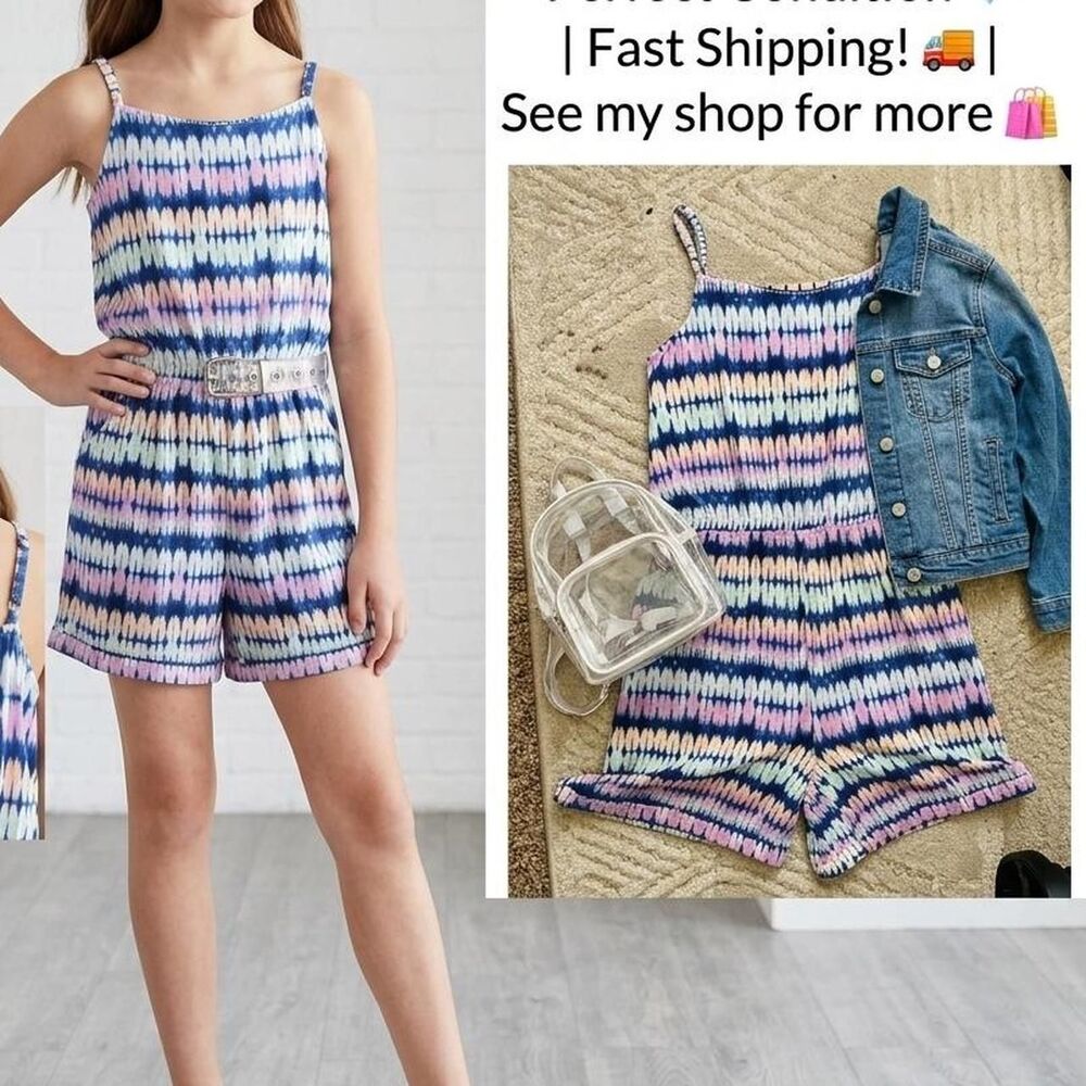 Blush Girls Romper